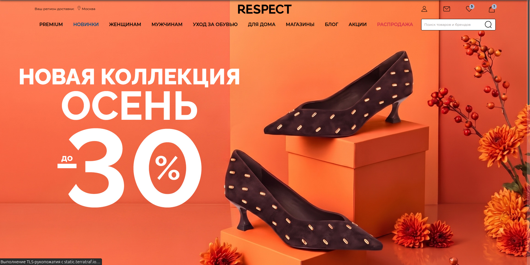Обложка проекта Respect Shoes